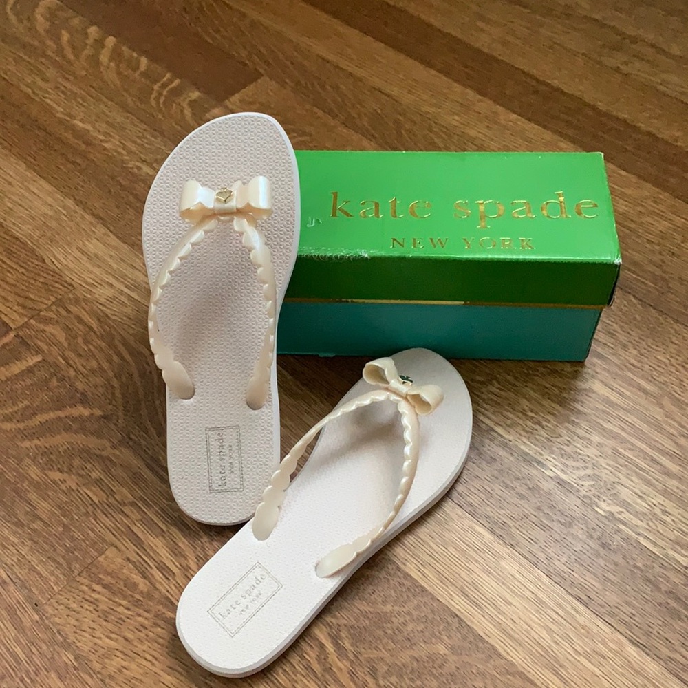 Kate Spade Denise Bow Flip Flops